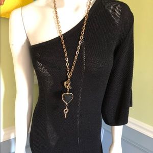 Arden B. One Shoulder Bodycon One Shoulder Black Dress S Small